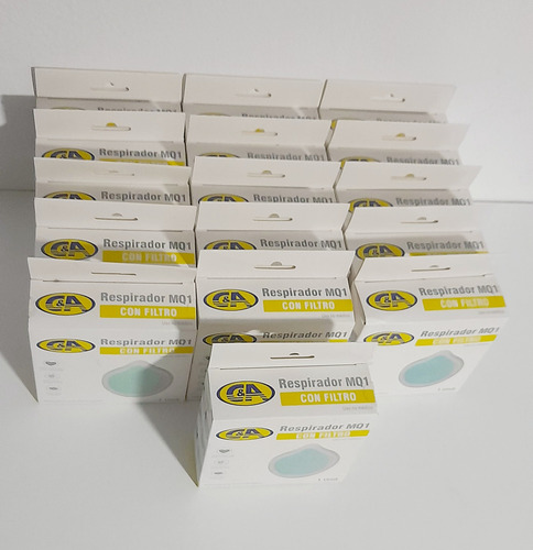 Respirador Con Filtro C&a Mq1