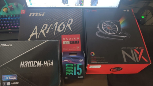 Pc Gamer I5 9400f / Rx 580 / 16gb Ram / 1tb / Water Cooler