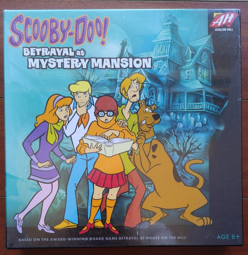 Scooby Doo Betrayal At Mystery Mansion Gran Juego De Mesa! (Usado)