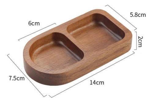 Plato Para Servir, Platos Para , Platos De 2 Compartimentos