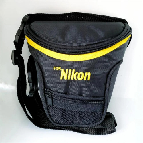 Estuche Fino En Lona Para Camara Nikon D3100 D3200 D3300 Etc