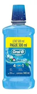 Antisséptico Enxaguatorio Bucal Oral B Complete Menta 500ml