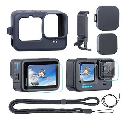 Imagen 2 de 6 de Seasky Kit De Protección 6 En 1 Para Gopro Hero 11/10/9 Negr