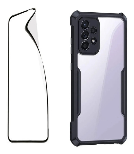 Kit Carcasa Para Samsung A72 Antigolpes + Lamina Hidrogel