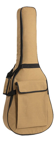 Bolsa De Guitarra Acústica Tela Oxford Impermeable Estuche