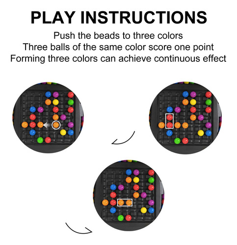 Juego Infantil De Combinación De Pelotas Double Touchs Boa P