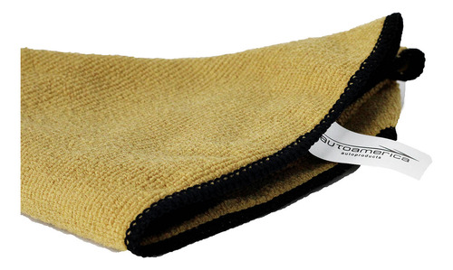 2 Flanelas De Microfibra 40x40cm Peanut Butter Autoamerica Cor Amarelo