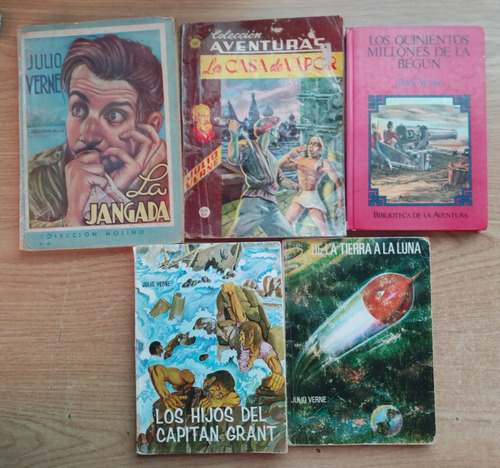 Julio Verne Son 4 Libros Y Uno De Regalo - La Jungada 