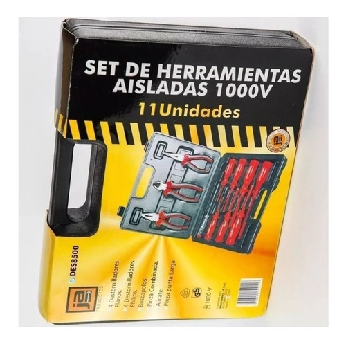 Kit Destornilladores Pinza Alicate Set Completo