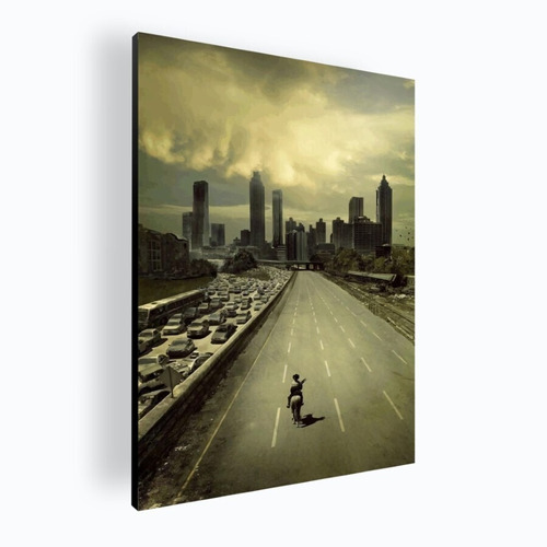 Cuadro Moderno Poster The Walking Dead 42x60 Mdf