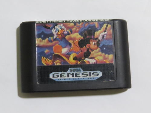 Id 109 World Of Illusion Original Mega Drive Genesis Fita