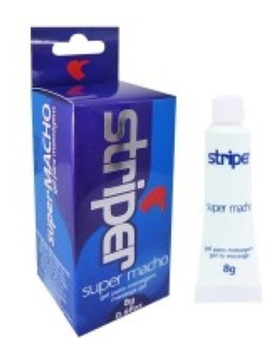 Lubricante Gel Excitante Súper Macho Striper Ssm