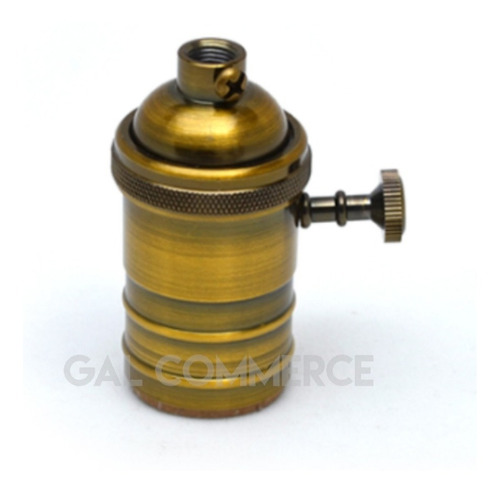 Imagen 4 de 7 de 1 Portalampara Vintage 1 Lampara Filamento Led G125 Y Cable