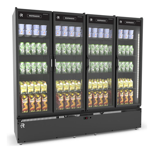 Auto Servico Resfriado 4 Portas Vanguard Led Refrimate