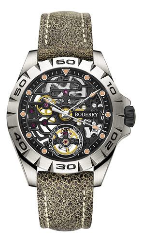 Boderry Titanium Automatic Mechanical Watch For Men 40mm