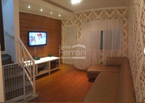Sobrado Em Condomínio Fechado - Santana 2 Suites E 2 Vagas - Cf26597