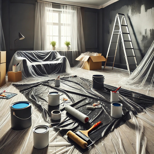 Rollo 6m X 55m De Plastico O Polietileno Negro Cal.600