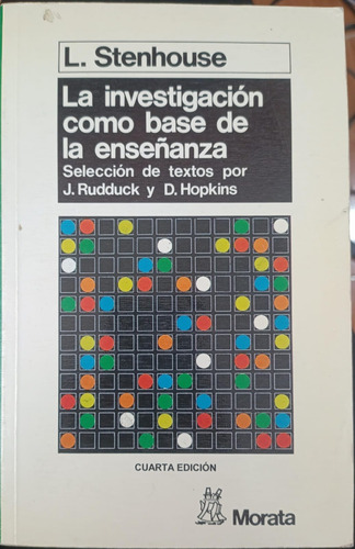 La Investigación Como Base De La Enseñanza (Usado)