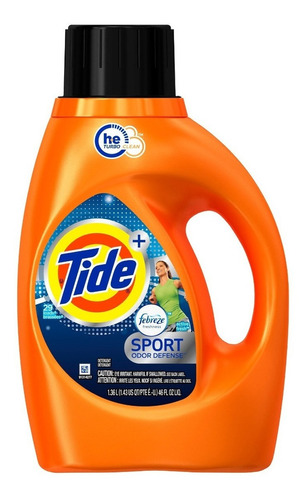 Tide Febreze Sport Jabón Líquido Para Ropa Limpieza Profunda