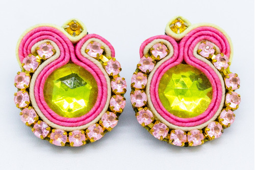 Aros Neivillarroel Soutache Modelo Graciela