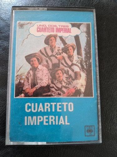 Cassette Del Cuarteto Imperial Uno Dos Tres (235