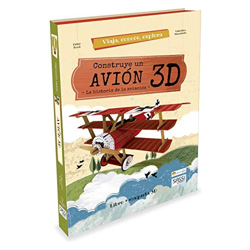 Libro Construye Un Avion 3d (coleccion Viaja Conoce Explora)