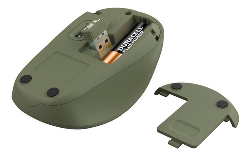 Mouse Ecologico Inalambrico Trust Yvi+ Verde