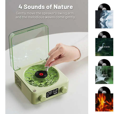 Parlante Proyector Vintage - Tocadiscos - Waves Vinyl