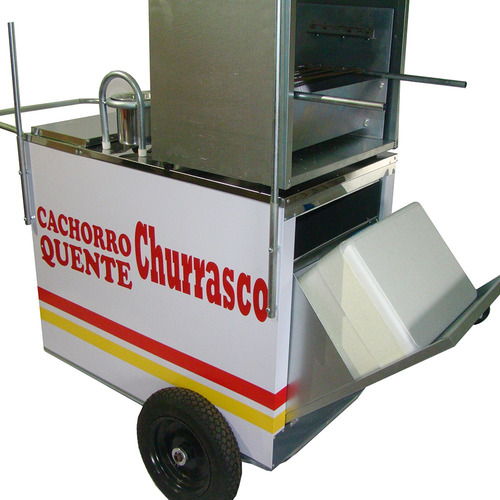 Carrinho Ambulante De Cachorro Quente , Churrasco Hot Dog