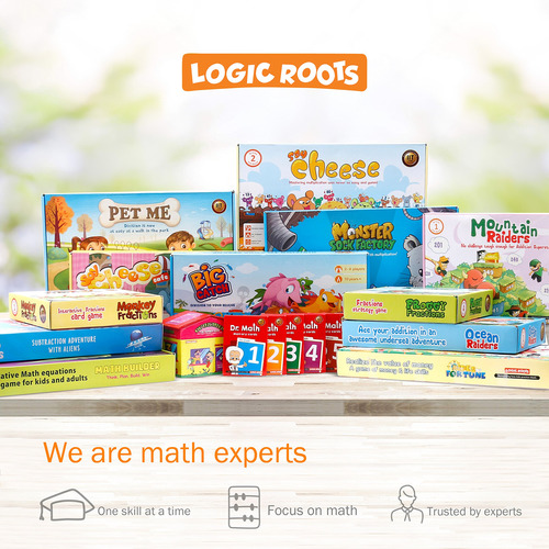 Juegos De Multiplicación Y División Logic Roots - ¡adóptame