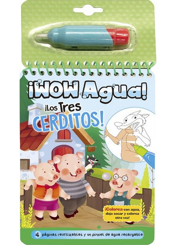 Pack X 2 Libros De Agua: Princesas, Animales Marinos Y Otros