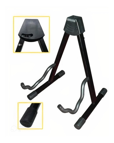 Soporte De Pie Piso Universal Guitarra Plegable Sr