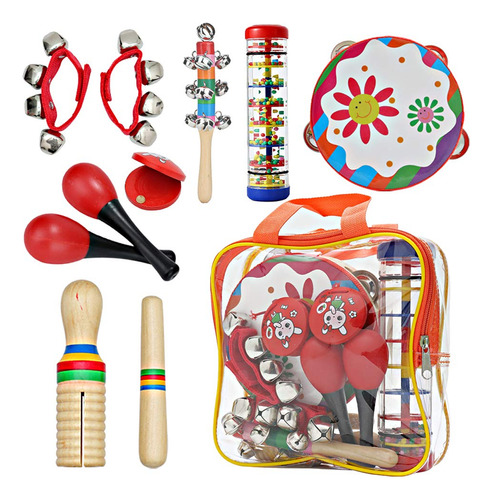 Set De Música Infantil Instrumentos Educativos Para Niños Pe