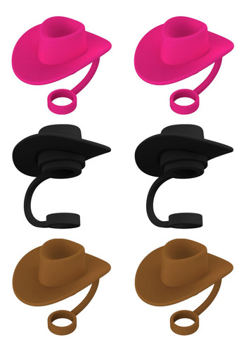 6 Piezas De Sombreros A Prueba De Polvo, Sombreros De Vaquer