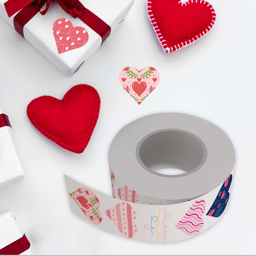 4 X 500 X Pegatinas Del Día De San Valentín, Pegatinas De