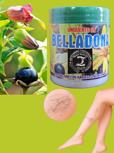 Pomada Belladona Ungüento Con Árnica Concentrada ( 2 Pzas) Neutra