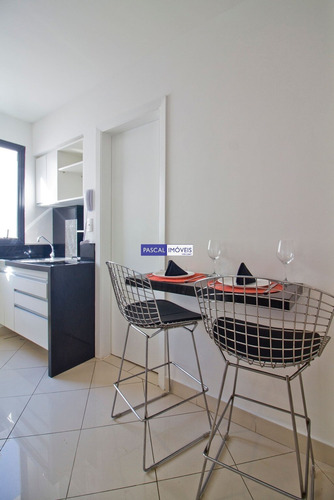 Imagem 10 de 15 de Apartamento Moema 01 Dormitorio 01 Vaga - V-19714