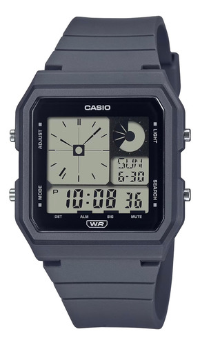 Reloj Casio Digital-analogo Unisex Lf-20w Casual Color de la correa Gris