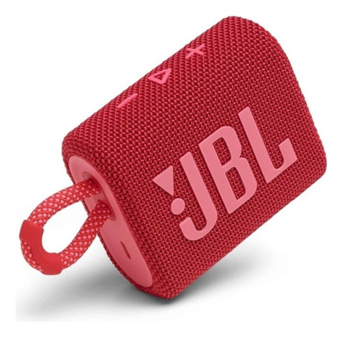 Parlante Portátil Jbl Go3 Bluetooth Red