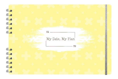 Notebook Planner Yellow Perpetuo - Linea Trendy