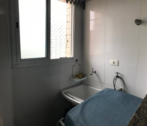 Imagem 12 de 18 de Apartamento 2 Dormitorios, 1 Suite E Vaga De Garagem Na Aviacao Em Praia Grande. - Som143