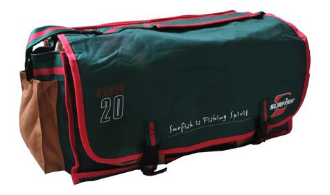 Bolso De Pesca Surfish Cargo 10 3div 6bol 40x27x27cm Correa