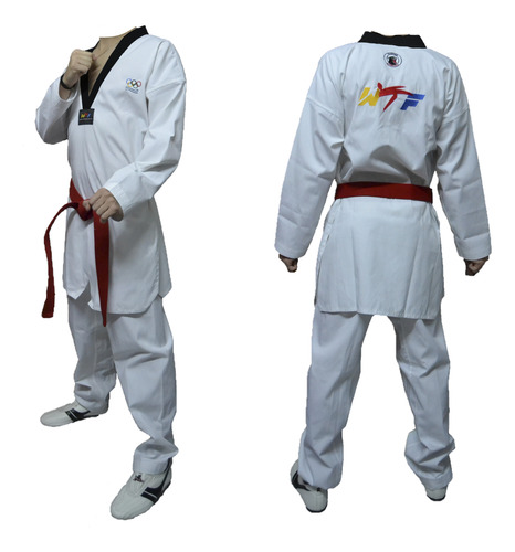 Dobok Traje Taekwondo Wt Panther Kyorugui Uniforme Dan