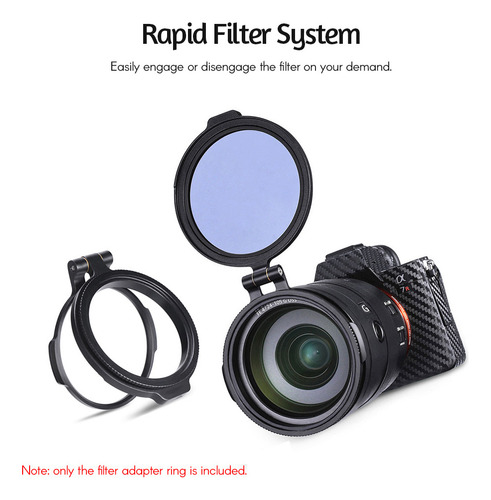 Adaptador De Lente Ring Rapid 82mm Filtro De Sistema De Câme