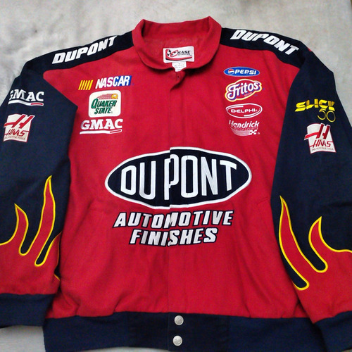 Chase Authentics Bomber Racing Jacket Nascar Jeff Gordon. L