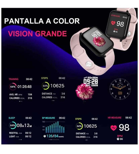 Reloj Inteligente Deportivo Con Pantalla Táctil