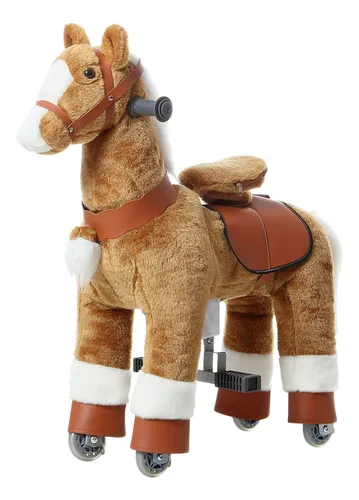 Jojopoony Juguete Para Montar A Caballo, Juguete Para Niño. Color Caballo Marrón