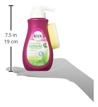 Depilacion Veet Botanic Inspirations In Shower Cream, 13.5