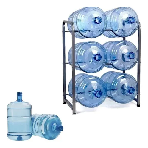 comprar Rack Para 6 Bidon Botellon De Agua Purificada
