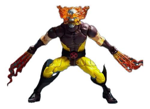 Hellverine Ct Toys Marvel Legends Mafex Wolverine (Usado)